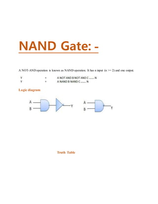 Physics investigatory project for class 12 logic gates | DOCX