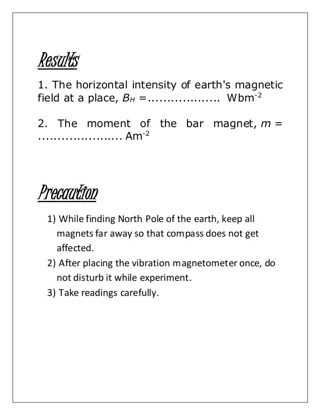 VIBRATION MAGNETOMETER EXPERIMENT EPUB VIBRATION MAGNETOMETER EXPERIMENT EPUB
