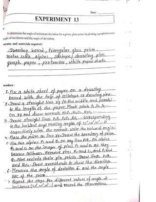 Physics class 12 record book solution for Gujarat board students | PDF