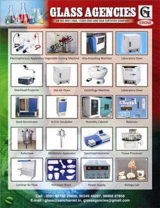 Physics lab equipments