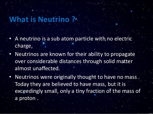 Neutrino