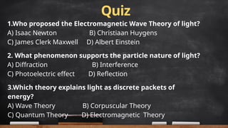 PHYSICS LIGHT THEORY PPT Understanding Light as a Wave and a Particle.pptx