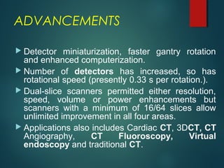Ct Scan Rotation Speed Physics of ct mri | PPT
