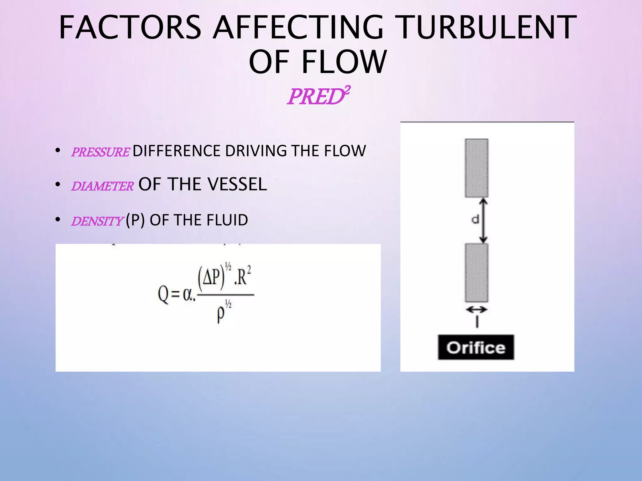 Physics of flow for presentation | PPTX