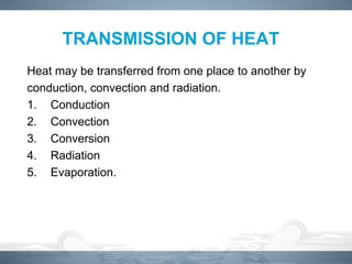 Physics of Heat Radiation and electrotherapy management | PDF