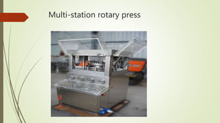 Multi-station rotary press
 