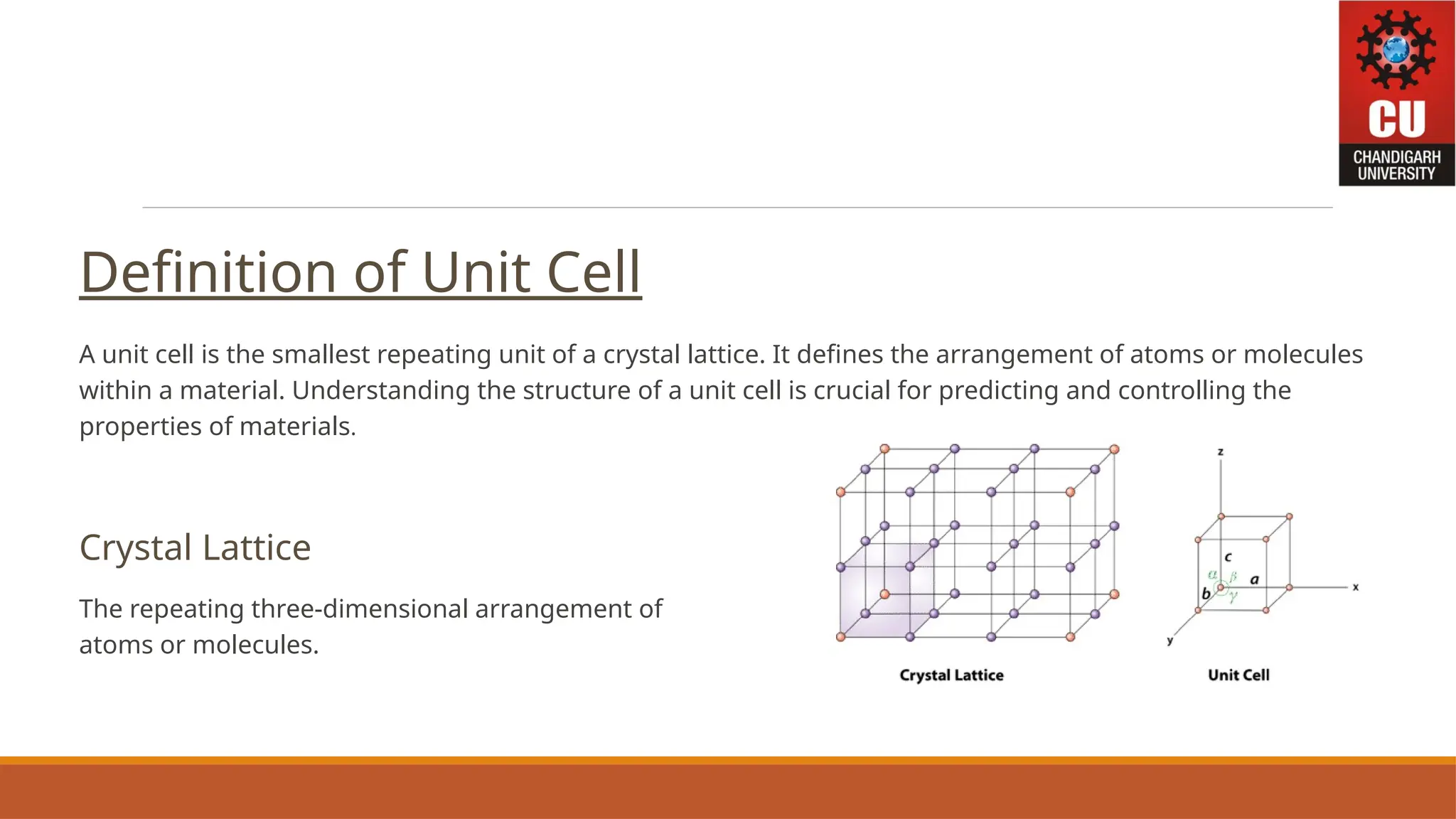 unit cell engineering : a foundatation of material science | PPTX