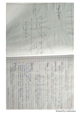 PHYSICS PRACTICAL RECORD XII | PDF