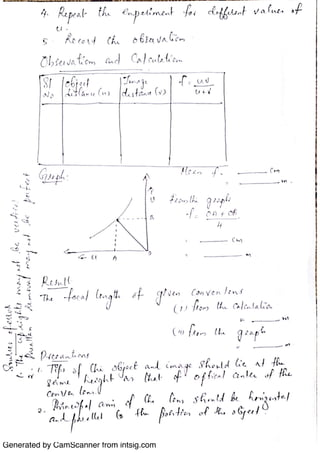 Physics Practical Notes Class 12 CBSE Final | PDF