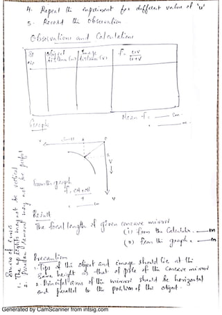 Physics Practical Notes Class 12 CBSE Final | PDF