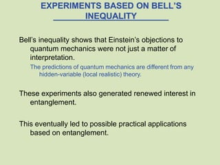Quantum entanglement is one of the most intriguing and counterintuitive ...