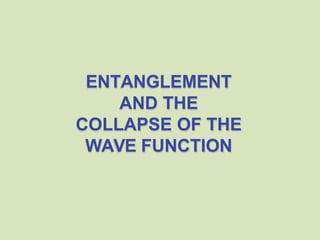 Quantum entanglement is one of the most intriguing and counterintuitive ...