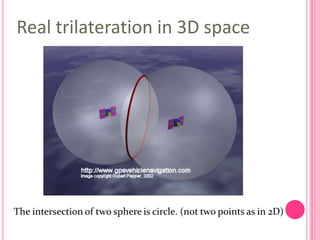 Real trilateration in 3D space

 