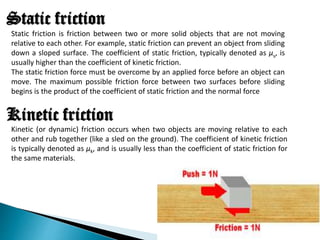 Friction Between Solids Friction | PPSX