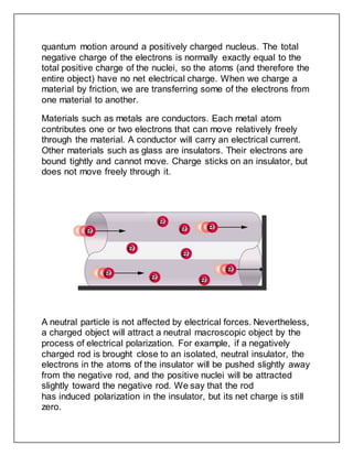 Electrons Object Example Physics project | DOCX