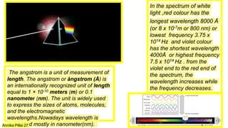 Spectrum: The Beauty of Light | PPTX
