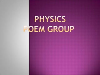  Physicspoem Group 
