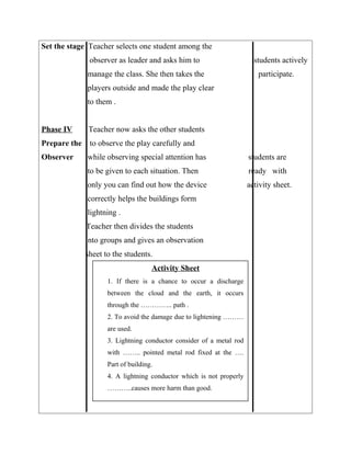 Self designed innovative lesson plan | DOC
