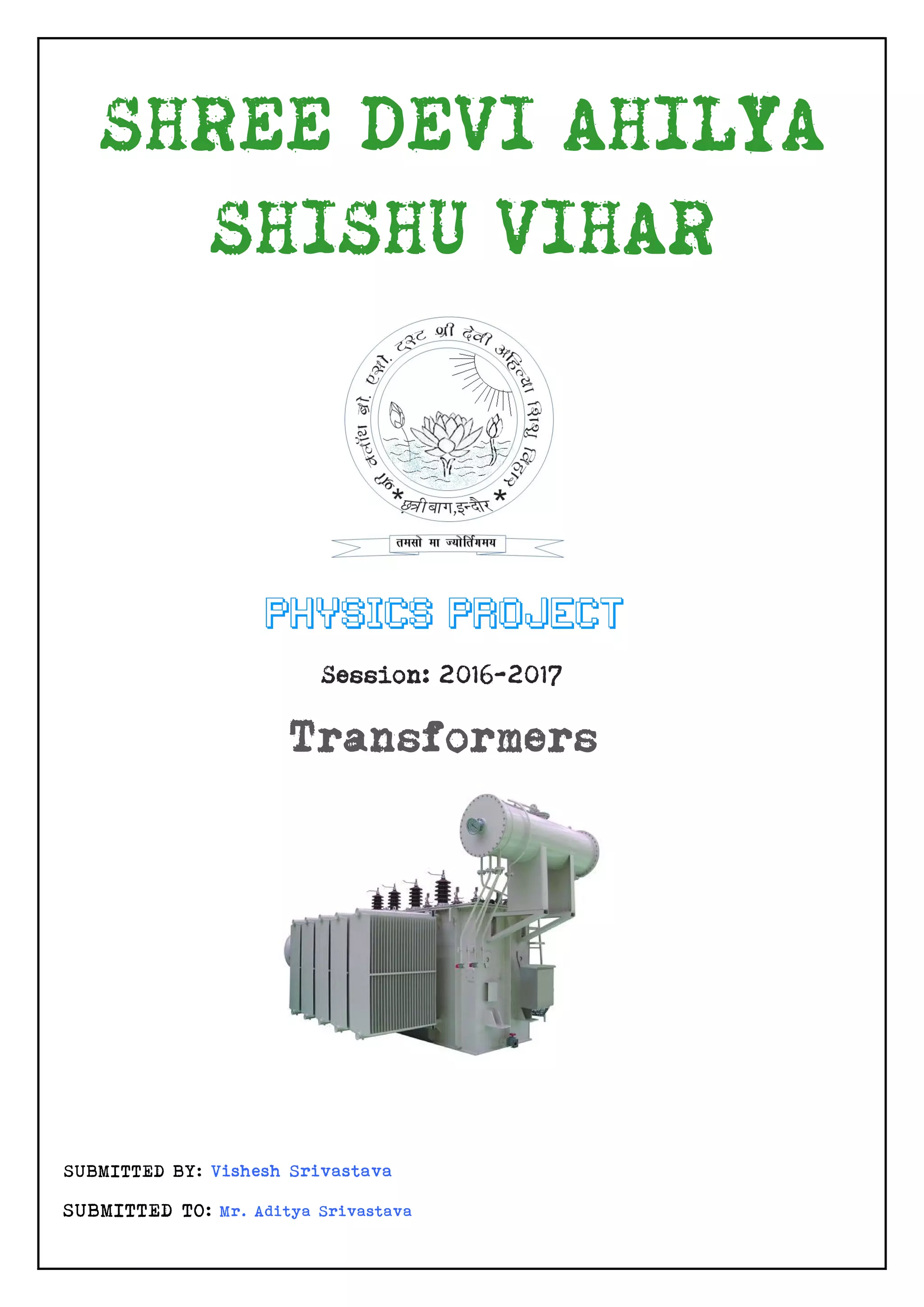 SUBMITTED BY: Vishesh Srivastava
SUBMITTED TO: Mr. Aditya Srivastava
 