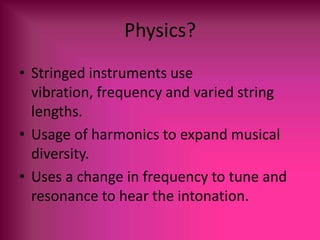 Stringed Instruments | PPTX