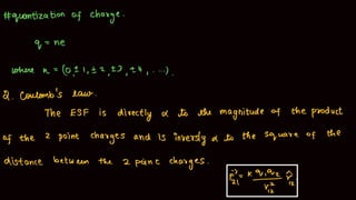 physics electrostatics question and answers