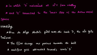 physics electrostatics question and answers
