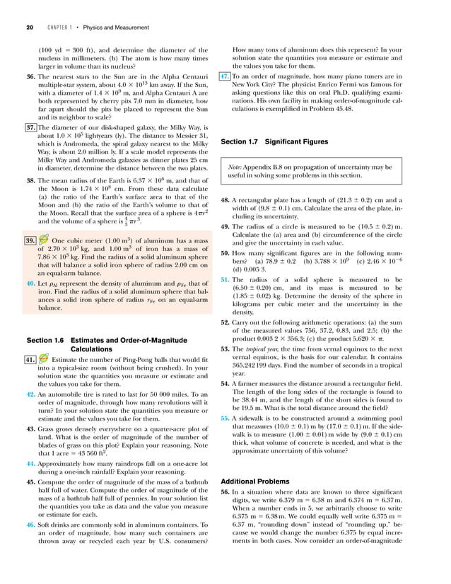 Physics Serway Jewett 6th edition for Scientists and Engineers | PDF