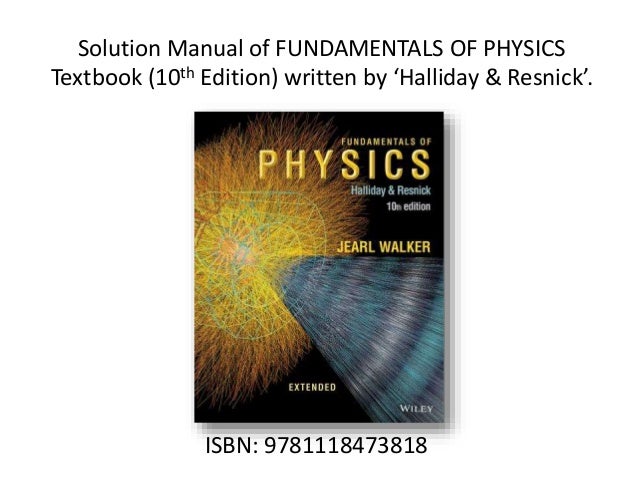 Halliday resnick walker pdf