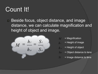 The Image (Part 4)If the object  between O and F2...(Room I) P1F2F1P2The images is virtual images...