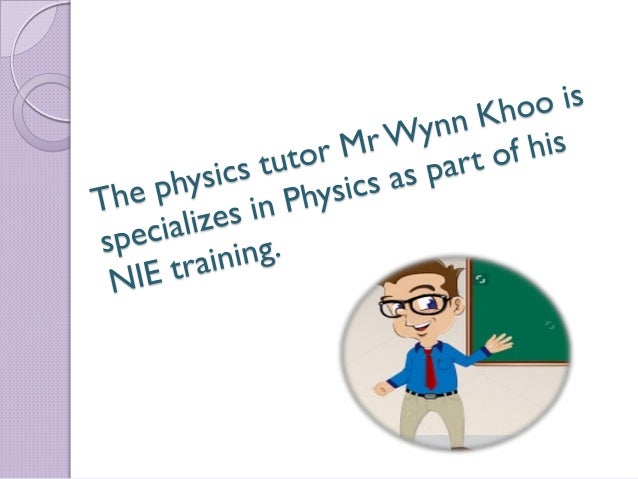 Physics tutor