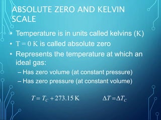 Thermal Properties of Matter | PPTX
