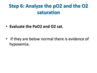 Pao2 O2 Sat Curve PHYSIO_ ABG Analysis | PPTX