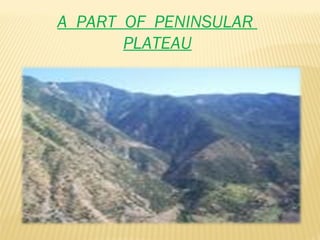 A  PART  OF  PENINSULAR  PLATEAU 