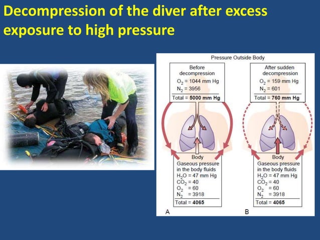 Physiological response to high barometric pressure | PPT