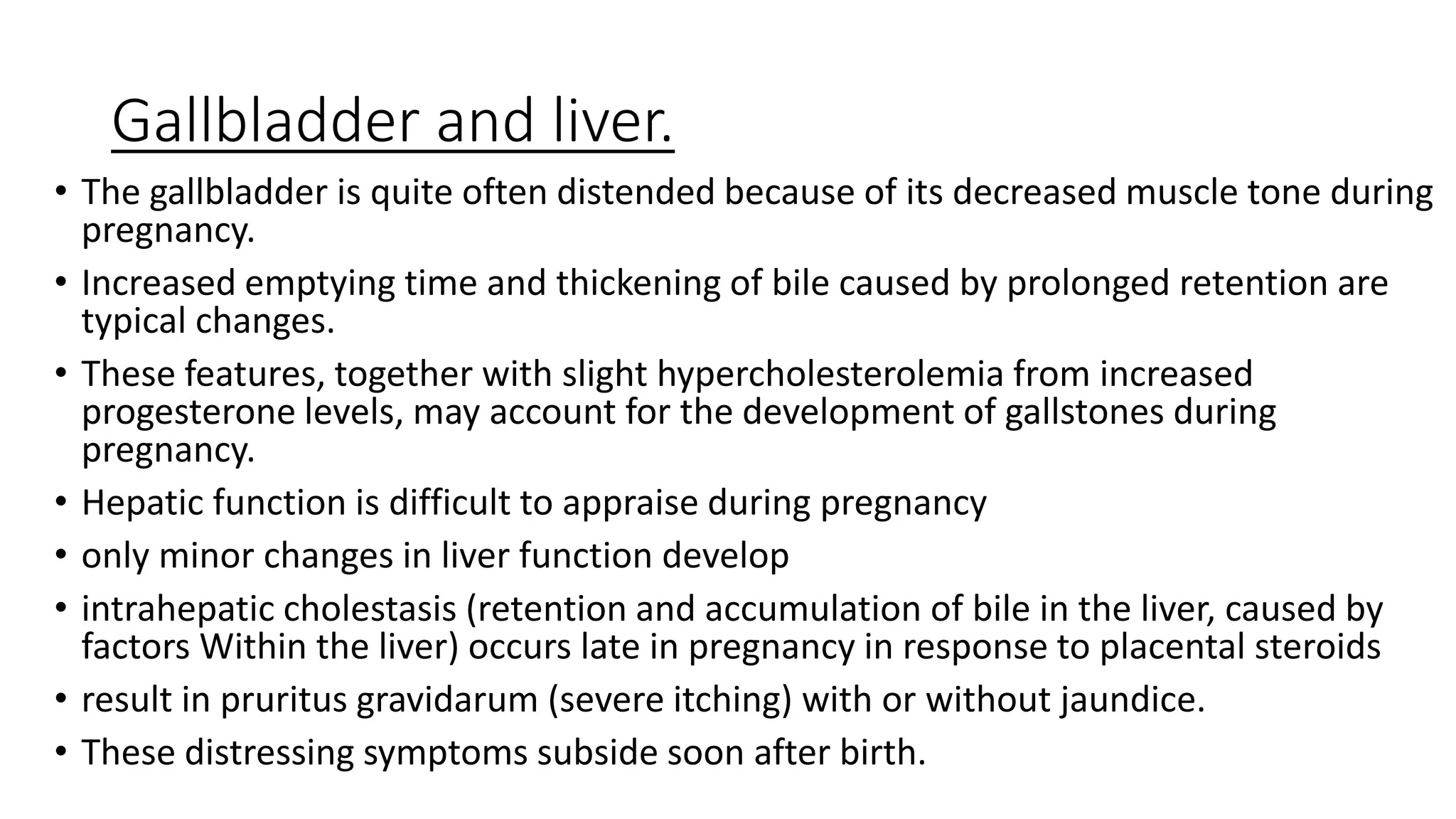 Quite Distensible Physiological and psychosocial adaptations to pregnancy | PPTX