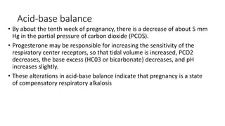 Physiological and psychosocial adaptations to pregnancy