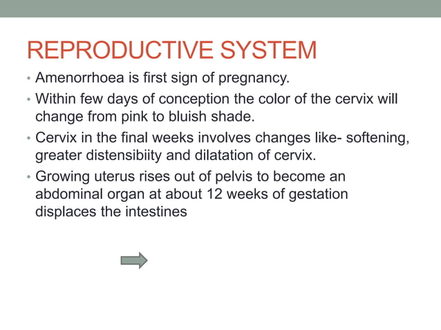 Physiological changes during pregnancy | PPTX