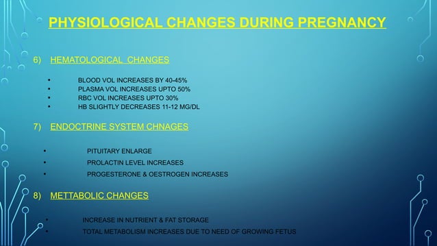 All Of The Following Occur During Pregnancy Except Physiological changes during pregnancy.pptx MIDWIFERY AND OBSTETRICAL