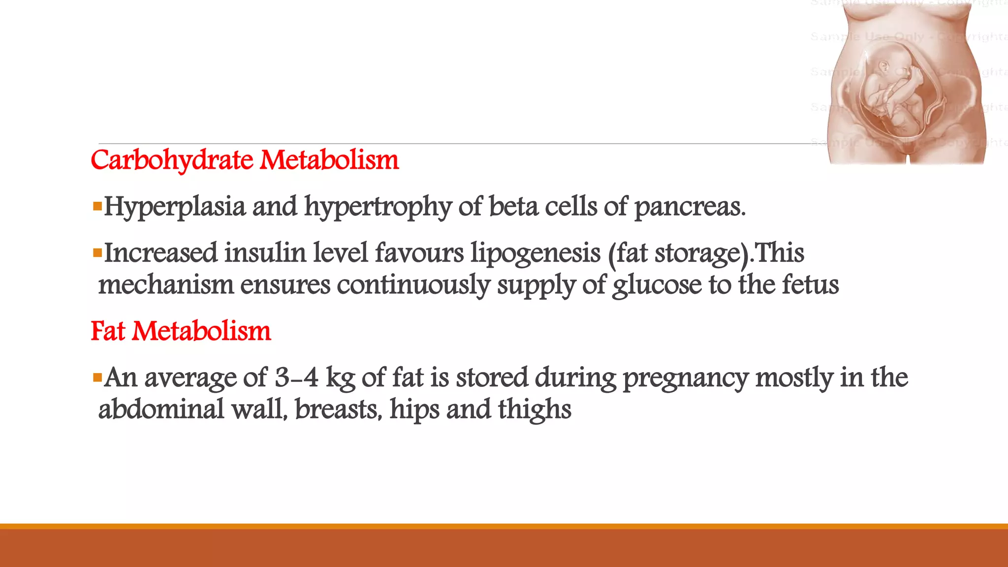 Physiological changes during pregnancy | PPTX
