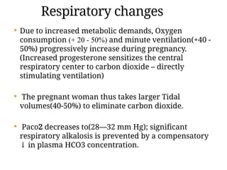 Comprehensive Overview of Physiological Changes in Pregnancy and Their ...