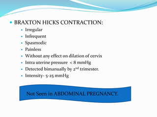 Bimanually Physiological changes in pregnancy | PPTX