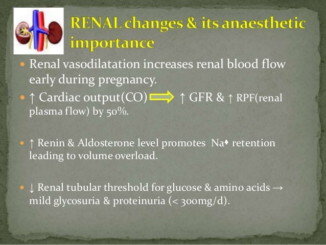 Physiological changes in pregnancy &amp; its anaesthetic ...