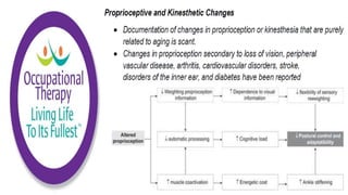 Physiological Changes of Aging & Occupational Therapy