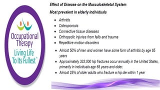 Physiological Changes of Aging & Occupational Therapy