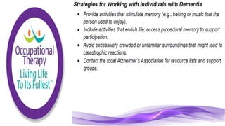 Physiological Changes of Aging & Occupational Therapy