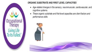 Physiological Changes of Aging & Occupational Therapy