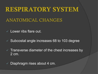 Physiological changes of pregnancy | PDF