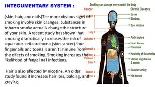 Effects Of Smoking On The Respiratory System