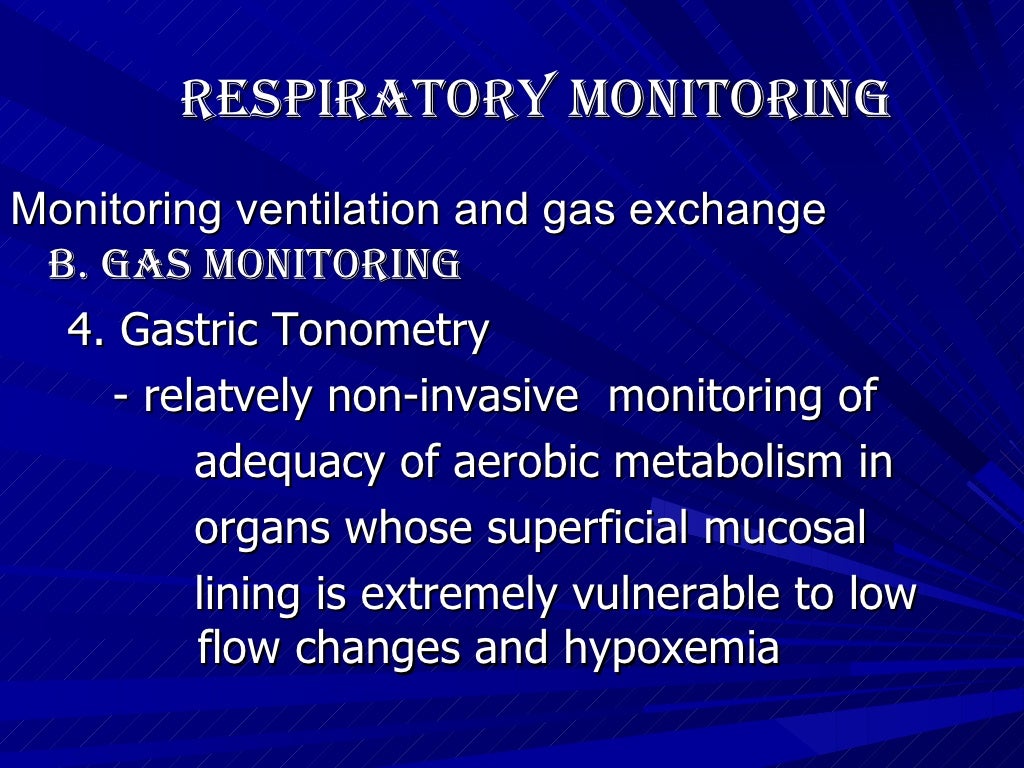 Physiologic Monitoring