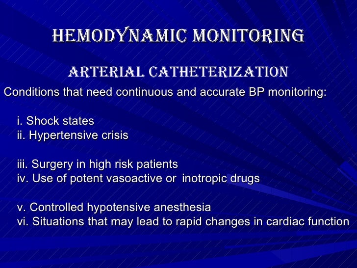 Physiologic Monitoring